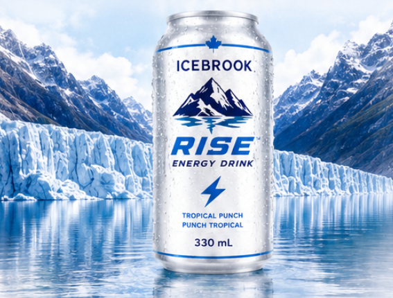Icebrook RISE — Tropical Punch energy drink