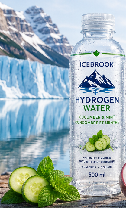 Icebrook Hydrogen Water — Cucumber & Mint