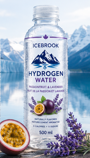 Icebrook Hydrogen Water — Passionfruit & Lavender