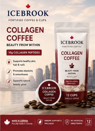 Icebrook Collagen Coffee for everyday wellness